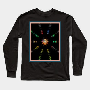 Neon Starburst Long Sleeve T-Shirt